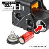 【 Holy Warrior 製 】 EOTech タイプ 558 (EXPS) ドットサイト レプリカ ルビーコーティング 円形レティクル搭載 反射低減レンズ搭載