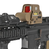 【 Holy Warrior 製 】  EOTech タイプ 558 (EXPS) ドットサイト レプリカ ルビーコーティング 円形レティクル搭載 反射低減レンズ搭載