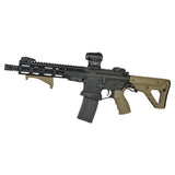 【 5KU 製 】GBB M4シリーズ対応 LANCERタイプ アダプティブ マグウェル 2ピース アルミCNC アルマイト仕上げ / BK(ブラック)