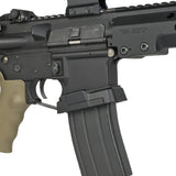 【 5KU 製 】GBB M4シリーズ対応 LANCERタイプ アダプティブ マグウェル 2ピース アルミCNC アルマイト仕上げ / BK(ブラック)
