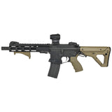 【 5KU 製 】GBB M4シリーズ対応 LANCERタイプ アダプティブ マグウェル 2ピース アルミCNC アルマイト仕上げ / BK(ブラック)
