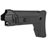 【 5KU 製 】次世代電動ガン MP5シリーズ 対応 MASADA ACR スタイル ストック & MP5ストックアダプター セット 強化ポリマー アルミCNC 7ポジション / BK(ブラック)