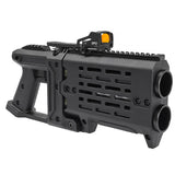 【 Arts Airsoft 製】AS-40 ダブルバレル グレネードランチャー 40mmガスカート 2本付き ナイロンファイバー製 垂直二連