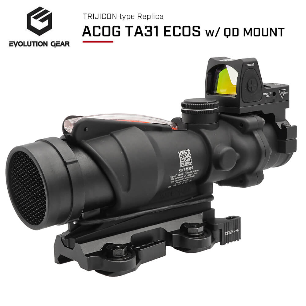 Evolution Gear 製 】Trijicon ACOG TA31 ECOS レプリカ ( スコープ 