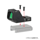 【 Evolution Gear 製 】Trijicon RMR HD リフレックスサイト ドットサイト レプリカ 新型レティクル搭載 6068アルミ合金 ハードアナダイズド仕上げ