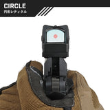 【 Evolution Gear 製 】Trijicon RMR HD リフレックスサイト ドットサイト レプリカ 新型レティクル搭載 6068アルミ合金 ハードアナダイズド仕上げ