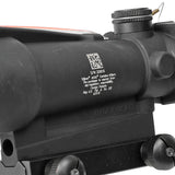 【 Evolution Gear 製 】 Trijicon TA11 ACOG 5x35 スコープ レプリカ 5倍率 光ファイバー搭載 自然発光 リアル刻印