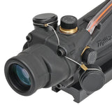 【 Evolution Gear 製 】 Trijicon TA11 ACOG 5x35 スコープ レプリカ 5倍率 光ファイバー搭載 自然発光 リアル刻印