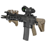【 Evolution Gear 製 】 Trijicon TA11 ACOG 5x35 スコープ レプリカ 5倍率 光ファイバー搭載 自然発光 リアル刻印