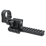 【 Evolution Gear 製 】T1/T2 ドットサイト & 3XMAG 対応 RDF-20225K SPUHR ハイブリッド マウント & レーザーライザー セット