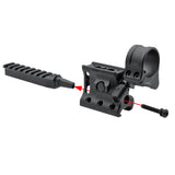 【 Evolution Gear 製 】T1/T2 ドットサイト & 3XMAG 対応 RDF-20225K SPUHR ハイブリッド マウント & レーザーライザー セット
