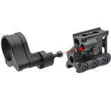 【 Evolution Gear 製 】T1/T2 ドットサイト & 3XMAG 対応 RDF-20225K SPUHR ハイブリッド マウント & レーザーライザー セット