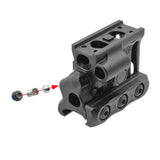 【 Evolution Gear 製 】T1/T2 ドットサイト & 3XMAG 対応 RDF-20225K SPUHR ハイブリッド マウント & レーザーライザー セット