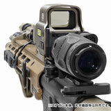 【 Evolution Gear 製 】UNITY TACTICAL FAST FTC 3XMAG マグニファイア マウント レプリカ ハードアナダイズド仕上げ / BK(ブラック)
