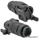 【 Evolution Gear 製 】UNITY TACTICAL FAST FTC 3XMAG マグニファイア マウント レプリカ ハードアナダイズド仕上げ / BK(ブラック)