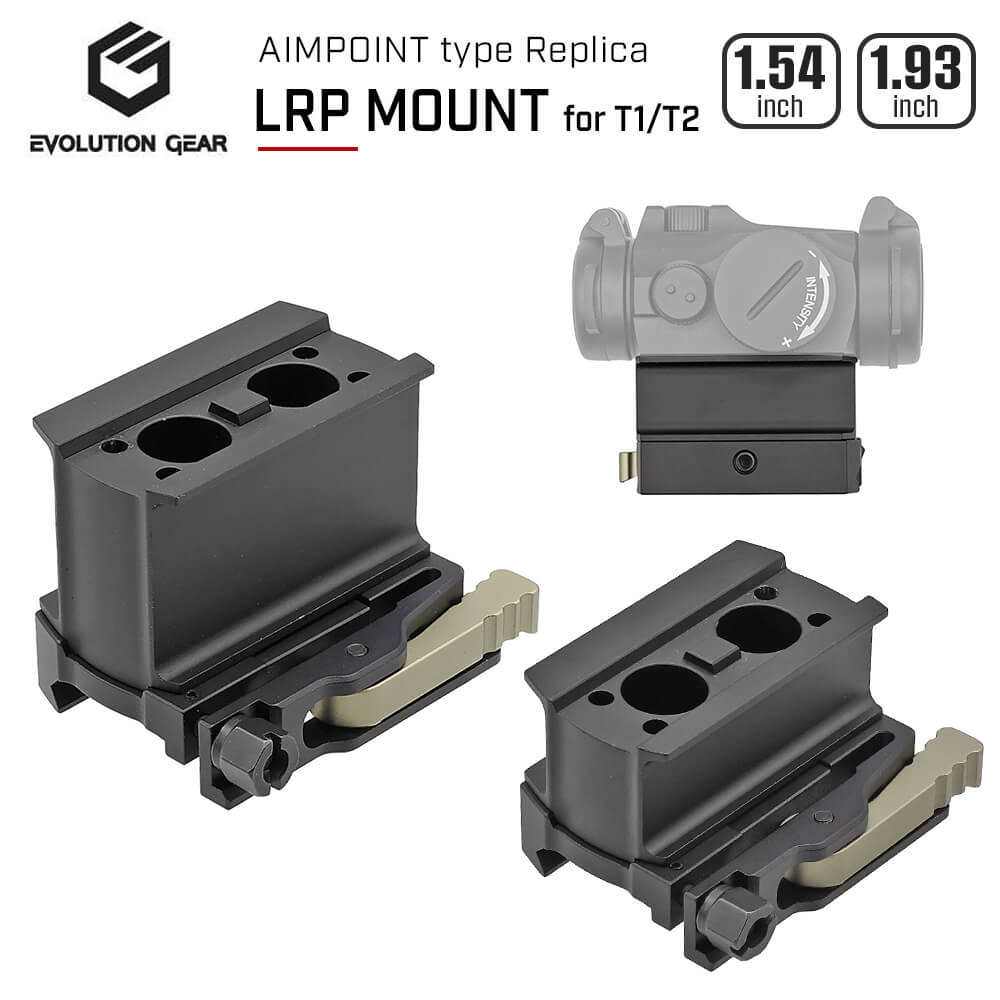 Evolution Gear 製 】 Aimpoint T-1/T-2 ドットサイト対応 LRP QD ...