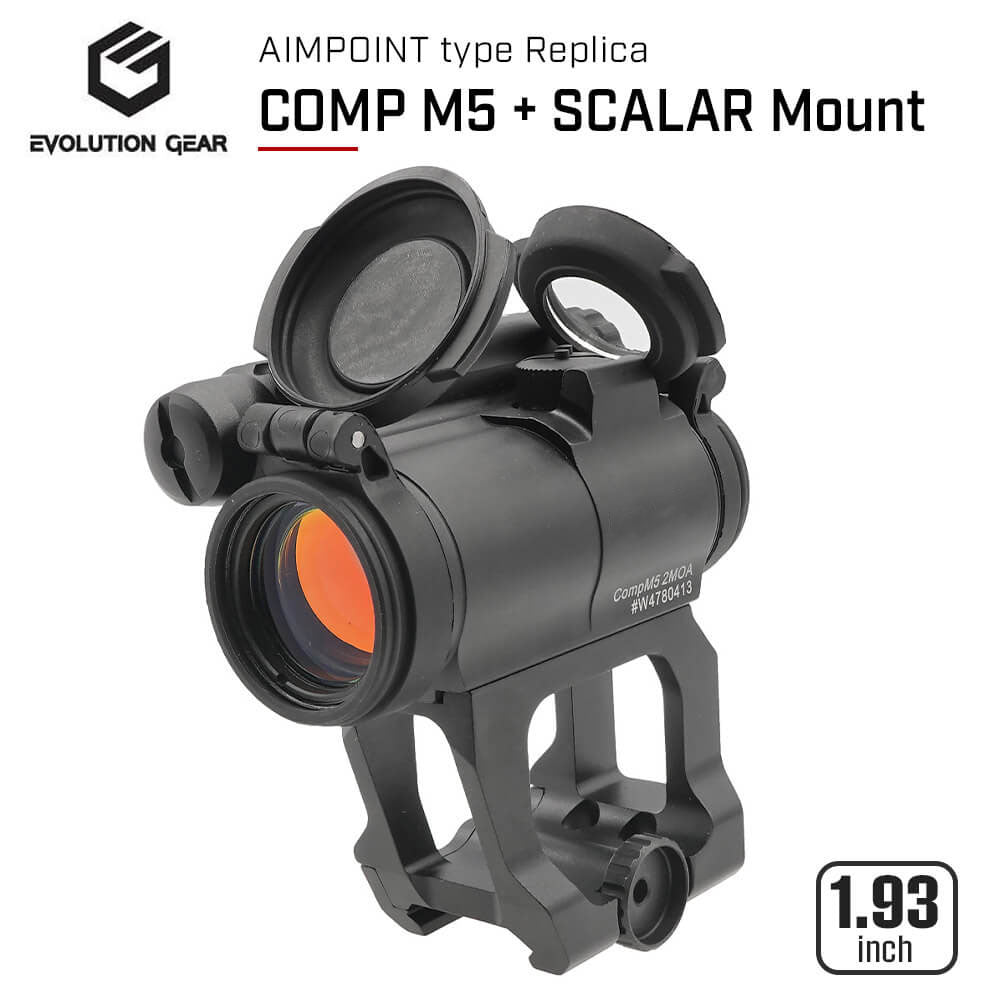 エボギア Aimpoint COMP M5 ドットサイト＆ マウントセット Evolution Gear 製 】COMP M5 ドットサイト本体 ＆ UNITY FAST