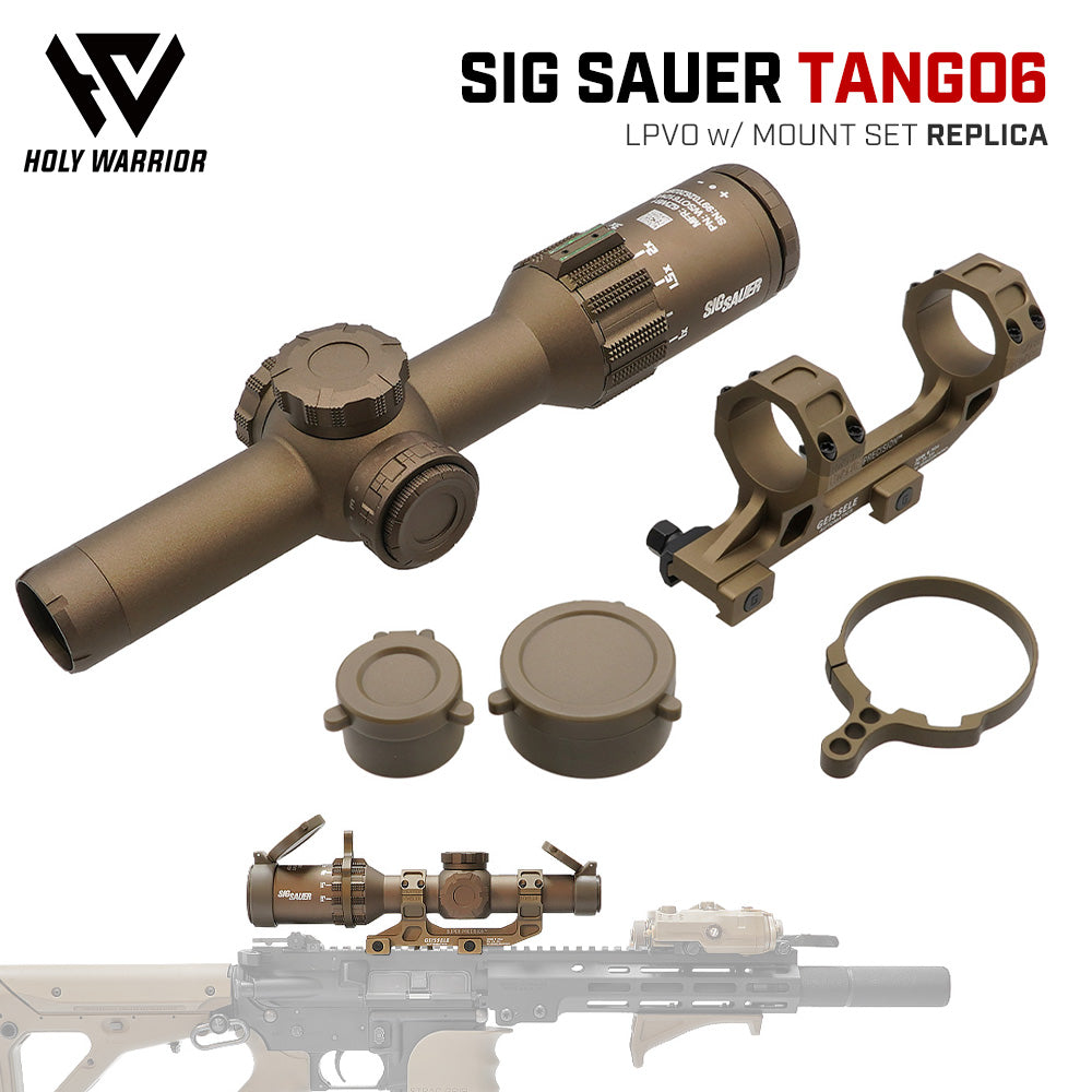 Holy Warrior製 】 SIG SAUER タイプ TANGO 6T DVO 1-6X24mm ショートスコープ & GEISS –  エアガン市場 本店