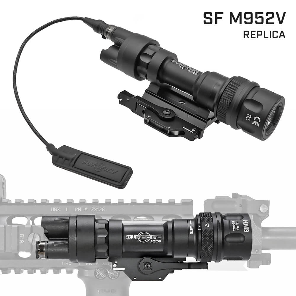 SUREFIREタイプ 】M952V ウェポンライト レプリカ LED＆IR 2モード搭載 