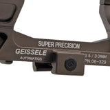 【アウトレット激安特価】 30mm径 スコープ 対応 GEISSELE タイプ Super Precision 1.54" スコープマウント レプリカ アルミ合金製