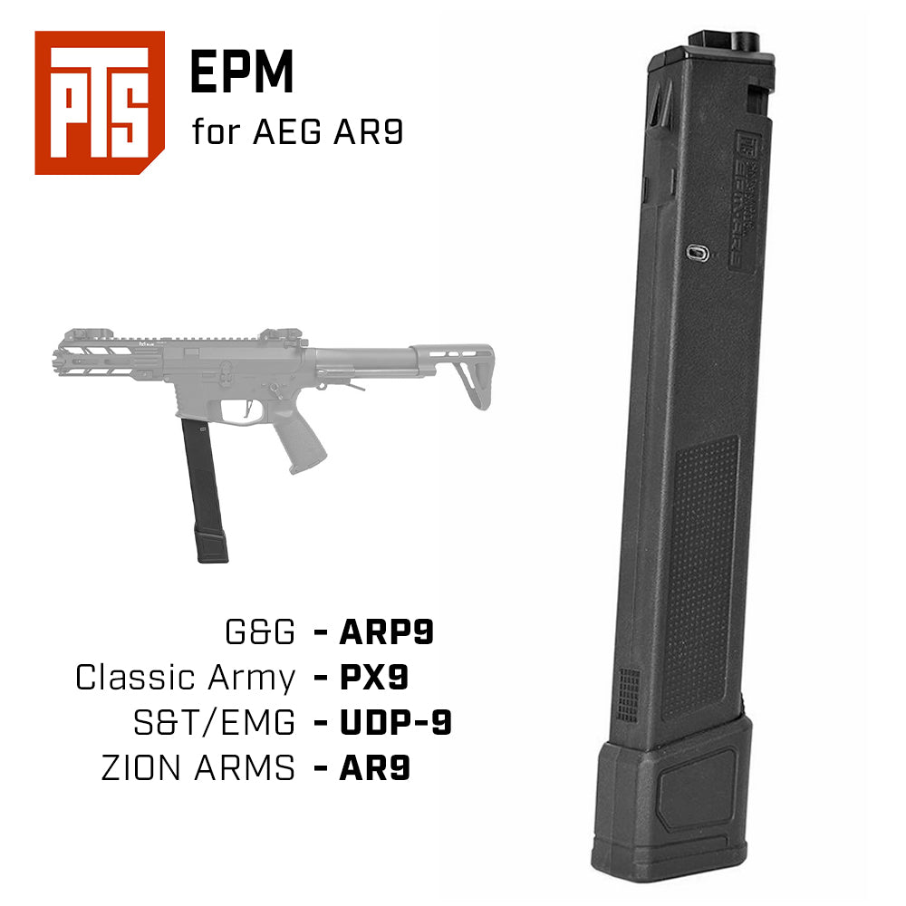PTS 製 】 G&G ARP9 / CA PX9 / ZION ARMS 専用 140連 EPM ポリマー 
