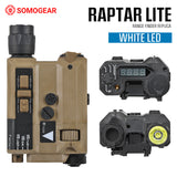 ★2025年新入荷★【 SOMOGEAR 製 】Wilcox Raptar Lite ダミー レンジファインダー レプリカ LEDフラッシュライト搭載 PA66強化樹脂製