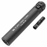 【 FMA 製 】 VFC KSC / KWA MP7A1 専用 HKサプレッサー (サイレンサー)& 専用フラッシュハイダー セット リアル刻印入り / BK