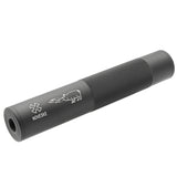 【 良品武品 】 14mm 正ネジ /逆ネジ 両対応 アルミサプレッサー ロング 全長198mm 直径35mm NOVESKE 刻印入り アルマイト仕上げ