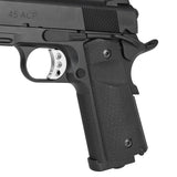【良品武品】Co2 GBB ガバメントシリーズ 対応 M1911 カスタムグリップ 樹脂製 / BK(ブラック)