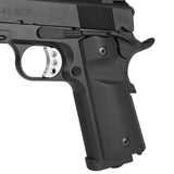 【良品武品】Co2 GBB ガバメントシリーズ 対応 M1911 カスタムグリップ 樹脂製 / BK(ブラック)