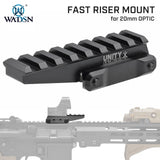 【 WADSN 製 】UNITY FAST RISER MOUNT レプリカ 20mmレール ライザーマウント かさ上げ