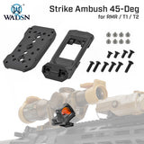 【 WADSN 製 】 Strike Industries AMBUSH 45-Degree オフセットマウント レプリカ 刻印入り