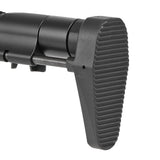 【 ARMY FORCE 製 】電動ガン MP5シリーズ 対応 PDWストック 伸縮式 ワイヤーストック HK416Cスタイル スチール/ポリマー / BK(ブラック)