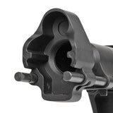 【 ARMY FORCE 製 】電動ガン MP5シリーズ 対応 PDWストック 伸縮式 ワイヤーストック HK416Cスタイル スチール/ポリマー / BK(ブラック)
