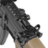 【 Arts Airsoft 製 】KAC正式ライセンス Knight's Armament 200-600M フォールディング フロント & リアサイト セット 高品質スチール & アルミ製 BUIS バックアップサイト