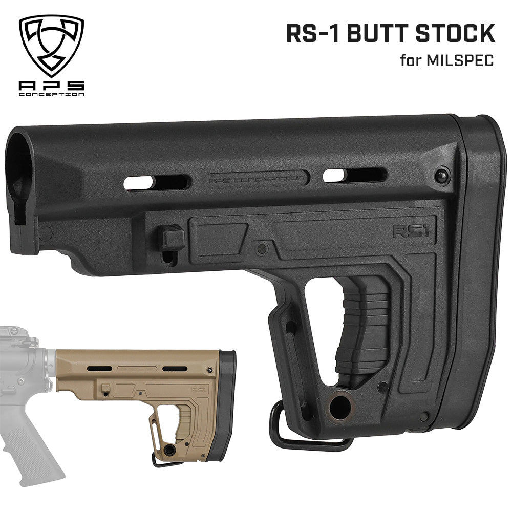 APS 製 】 M4シリーズ対応 RS-1 ライフルストック GEN2 バッテリー収納