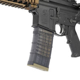 【 LANCER (EMG) 正式ライセンス 】電動ガン M4シリーズ 対応 LANCER L5 AWM 300BLK 150連 スペアマガジン 強化ポリマー樹脂製