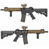 【 LANCER (EMG) 正式ライセンス 】電動ガン M4シリーズ 対応 LANCER L5 AWM 300BLK 150連 スペアマガジン 強化ポリマー樹脂製