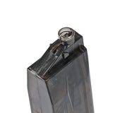 【 CYMA 製 】電動ガン/ガスガン マガジン 対応 スピード BBローダー ピストルマガジン型 容量 約100発 スケルトンボディ