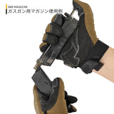 【 CYMA 製 】電動ガン/ガスガン マガジン 対応 スピード BBローダー ピストルマガジン型 容量 約100発 スケルトンボディ