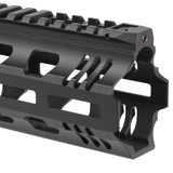 【 E&C 製 】HK416 対応 SI GRIDLOK Lightspeed M-LOK ハンドガード レプリカ ( 9 / 11 / 14.5 インチ 選択可) フロントサイト内蔵 アルミCNC
