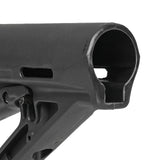 【 E&C 製 】MAGPUL MOEストック カービンストック レプリカ ミルスペック径 対応 強化ポリマー製 / BK(ブラック)
