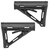 【 E&C 製 】MAGPUL MOEストック カービンストック レプリカ ミルスペック径 対応 強化ポリマー製 / BK(ブラック)