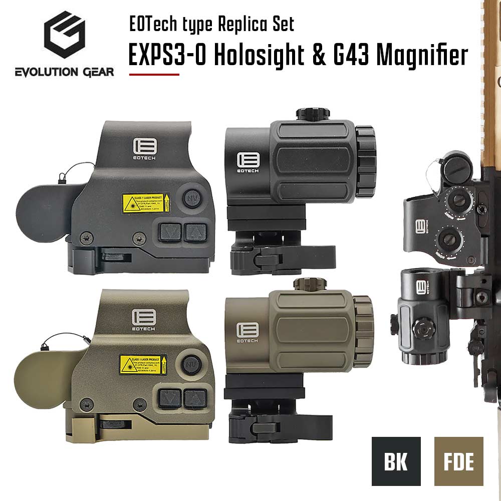 Evolution Gear 製 】 EOTech EXPS3-0 Holosight & G43 Magnifier 