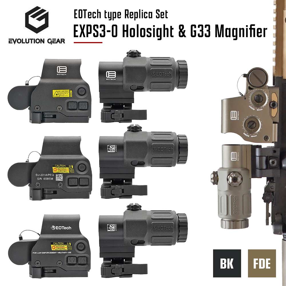 Evolution Gear 製 】 EOTech EXPS3-0 Holosight & G33 Magnifier 