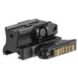 【 Evolution Gear 製 】 マイクロドットサイト & 3XMAG 対応 SPUHR RDF-20153K 1.53" ハイブリッド マウント レプリカ ハードアナダイズド 6068アルミ合金