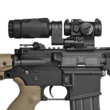 【 Evolution Gear 製 】 マイクロドットサイト & 3XMAG 対応 SPUHR RDF-20153K 1.53" ハイブリッド マウント レプリカ ハードアナダイズド 6068アルミ合金