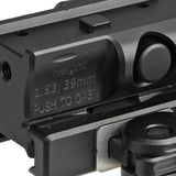 【 Evolution Gear 製 】 マイクロドットサイト & G33/G43 対応 SPUHR RDF-20153KE 1.53" ハイブリッド マウント レプリカ ハードアナダイズド 6068アルミ合金