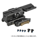 【 Evolution Gear 製 】 マイクロドットサイト & G33/G43 対応 SPUHR RDF-20153KE 1.53" ハイブリッド マウント レプリカ ハードアナダイズド 6068アルミ合金