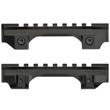 【 Evolution Gear 製 】 20mmレール 対応 IRREGULAR DEFENSE OMM PIC ライザーマウント レプリカ ハードアナダイズド仕上げ 6068アルミ合金製
